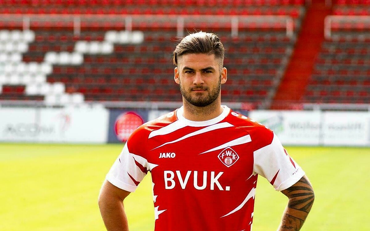Dominic Baumann Würzburger Kickers 2020/21 Dominic Baumann Würzburger Kickers 2020/21